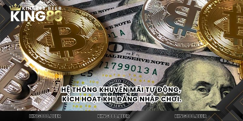 Hệ thống khuyến mãi tự động, kích hoạt khi đăng nhập chơi.